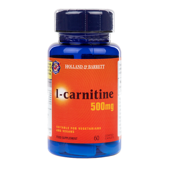 lcarnitine 60 Caplets 500mg Holland & Barrett