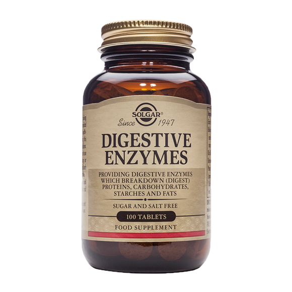 Solgar Digestive Enzymes 100 Tablets Holland & Barrett