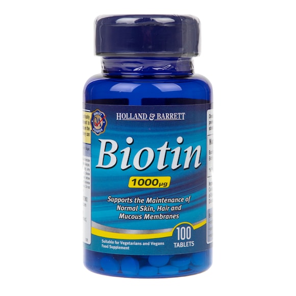 H&B Biotin Tablets 1000ug | Holland & Barrett