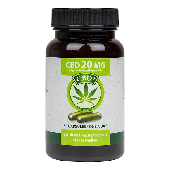 Jacob Hooy CBD 20mg 60 Capsules | Vegan | Holland & Barrett