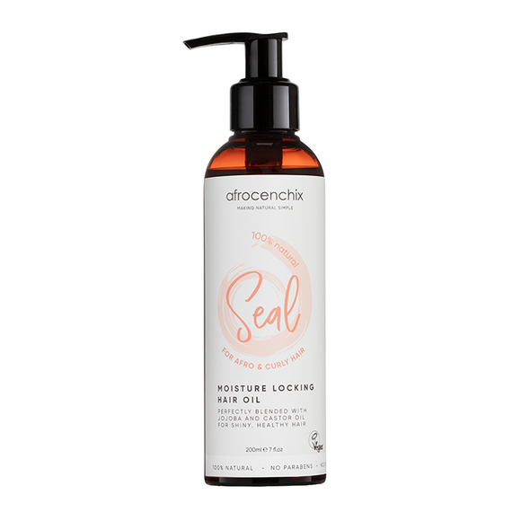 Afrocenchix Seal Moisture Locking Hair Oil 200ml Holland & Barrett