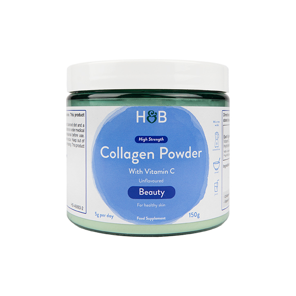 Holland & Barrett Bovine Collagen Unflavoured Powder 150g Holland