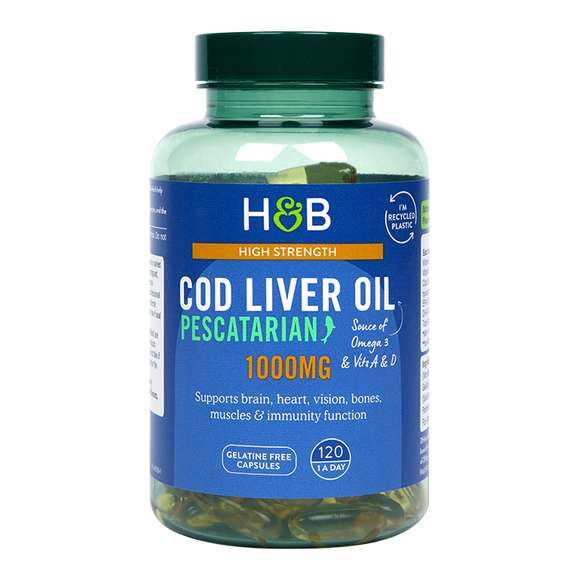 Holland & Barrett Cod Liver Oil 1000mg Holland & Barrett
