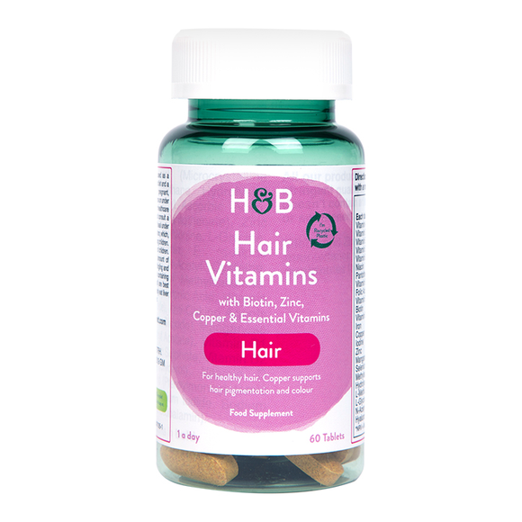 Holland & Barrett Hair Vitamins 60 Tablets Holland & Barrett