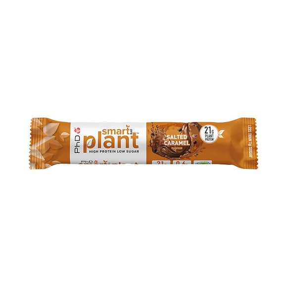 PhD Smart Bar Plant Salted Caramel 64g | Holland & Barrett