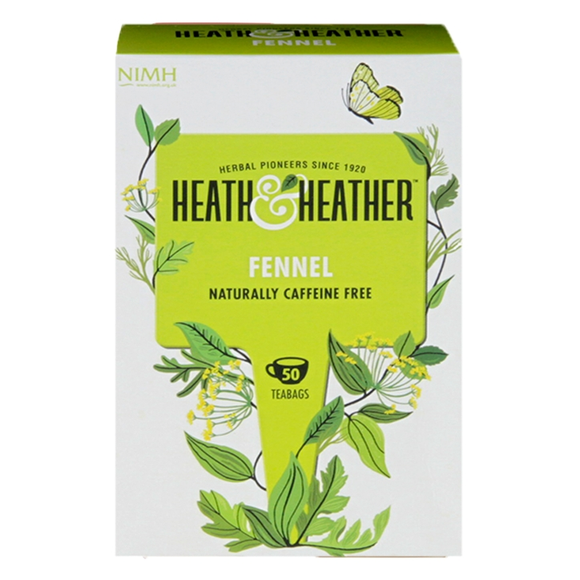 Heath & Heather Fennel 50 Tea Bags Holland & Barrett
