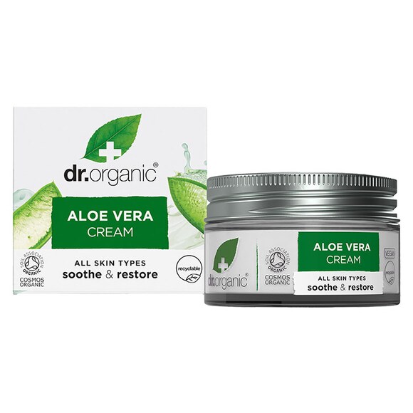 Dr Organic Aloe Vera Concentrated Cream 50ml Holland And Barrett 9199