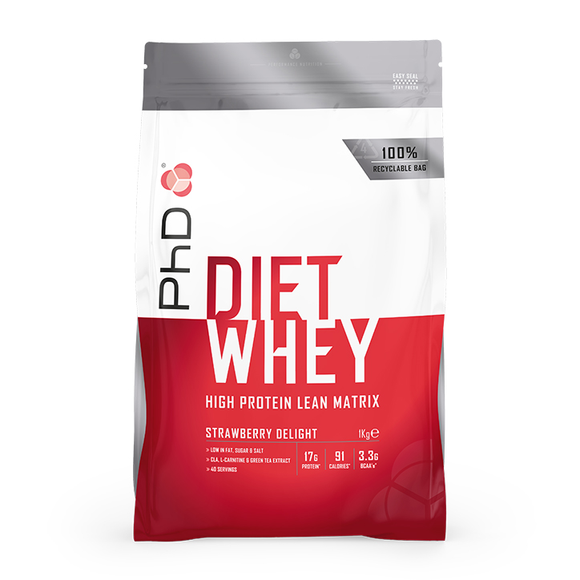 PhD Diet Whey Protein Strawberry Holland & Barrett