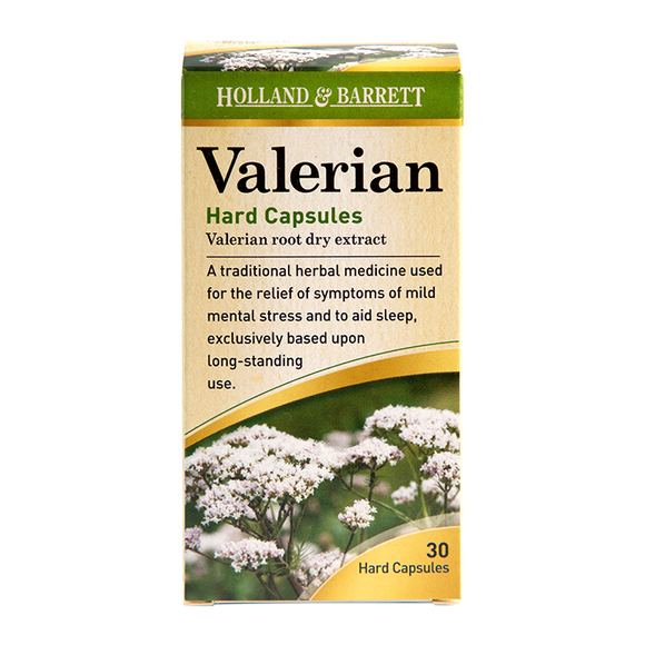 Holland & Barrett Valerian 337mg Capsules Holland & Barrett Holland & Barrett Valerian 337mg Capsules Holland & Barrett