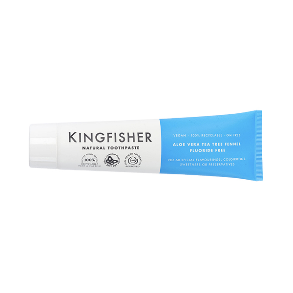 Kingfisher Toothpaste | Mint & Charcoal | Holland & Barrett