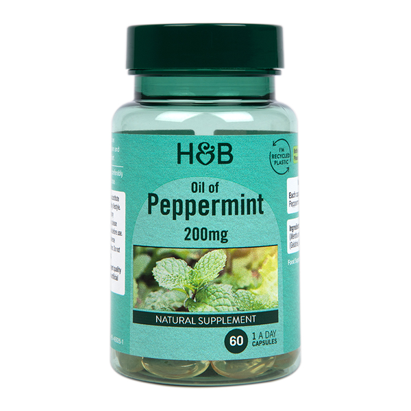 Peppermint Oil Capsules & Vitamins Holland & Barrett