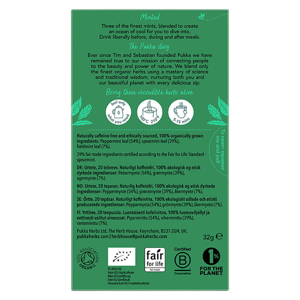 Peppermint Tea Herbal Teas Holland & Barrett