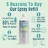 Salt of the Earth - Unscented Deodorant Spray Refill 1 Litre image 2