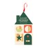 Holland & Barrett Ruby Chocolate Tree Decoration 50g image 1