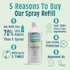 Salt of the Earth - Unscented Deodorant Spray Refill 500ml image 2