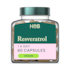 Holland & Barrett Resveratrol 225mg with Red Wine Extract 10mg 60 Capsules image 1