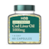 Holland & Barrett Pure Cod Liver Oil 1000mg 60 Capsules image 1