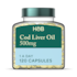 Holland & Barrett Pure Cod Liver Oil 500mg 120 Capsules image 1