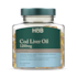 Holland & Barrett Pure Cod Liver Oil & Garlic 60 Capsules image 1