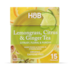 Holland & Barrett Lemongrass, Citrus & Ginger Tea 15 Tea Bags image 1