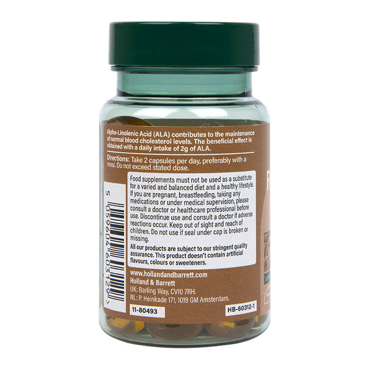 Flaxseed Oil Omega & Fish Oils Holland & Barrett