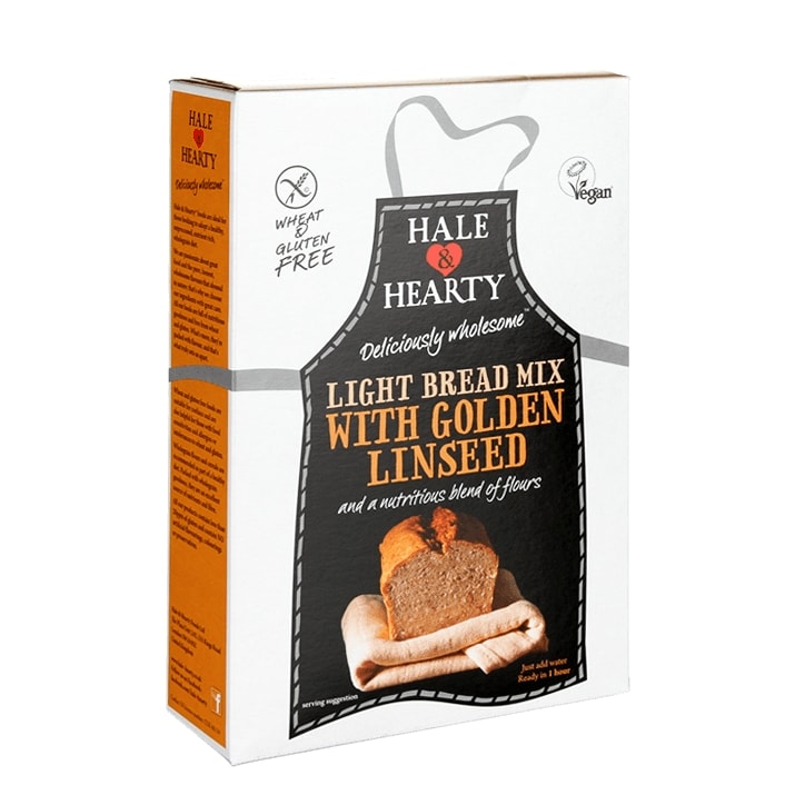 Hale & Hearty Organic Light Bread Mix with Golden Linseed 375g image 1