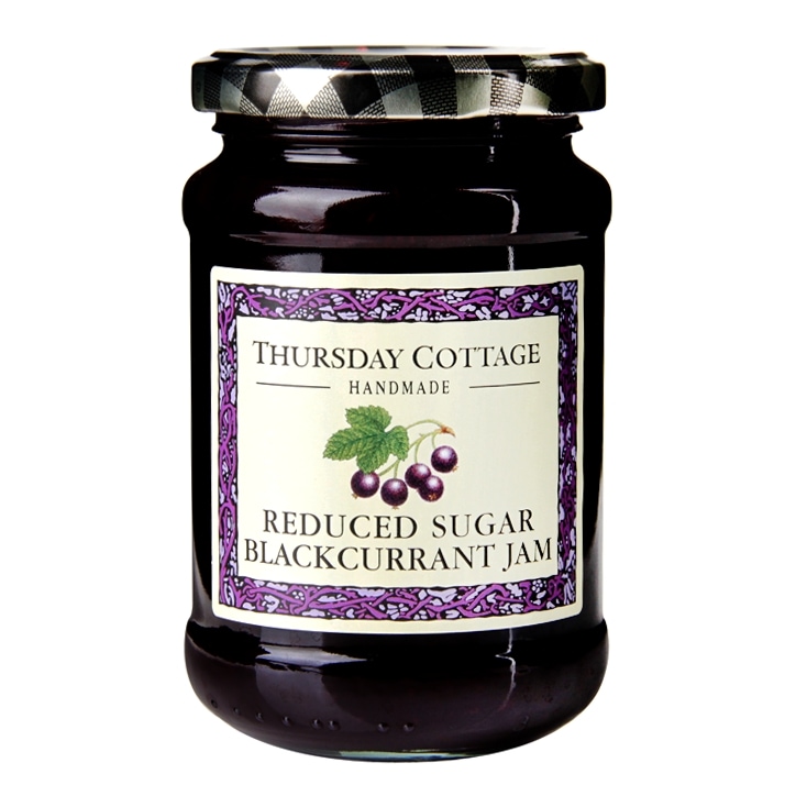 Thursday Cottage Reduced Sugar Blackcurrant Jam 315g-1