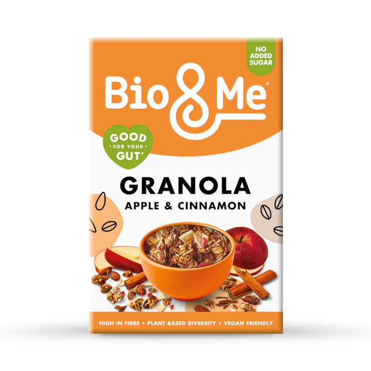 Bio&Me Apple & Cinnamon Gut-Loving Granola 360g image 1