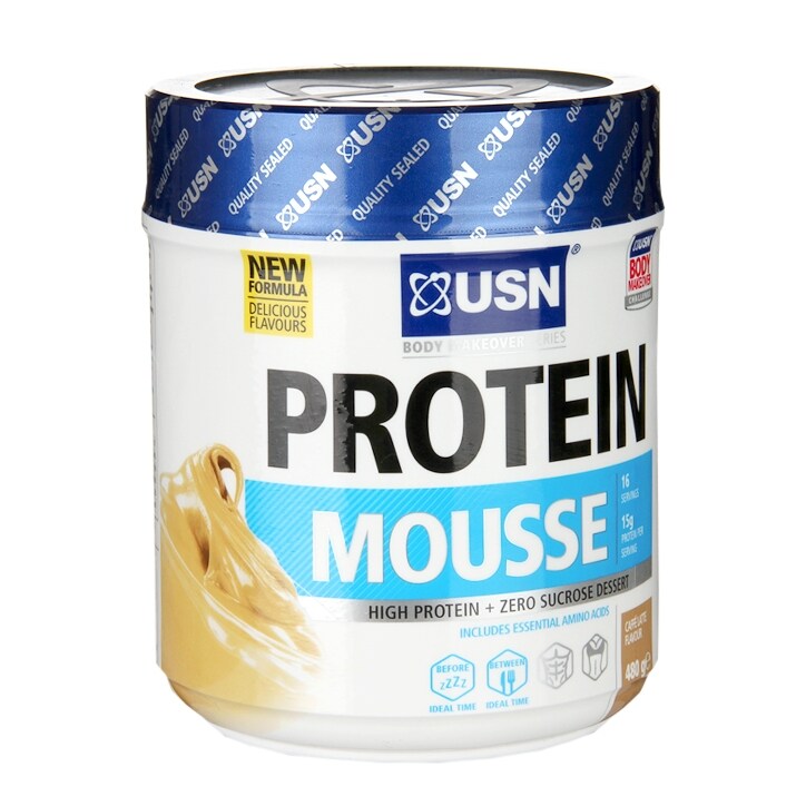 USN Protein Mousse Café Latte 480g image 1