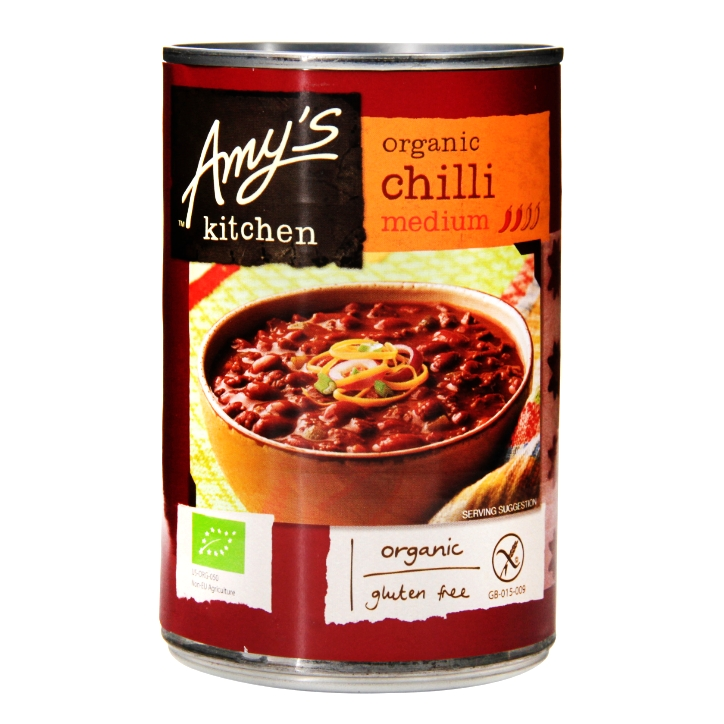 Amy's Kitchen Medium Organic Chilli 416g image 1