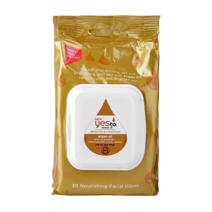 Yes To Argan Oil 30 Cleansing Facial Wipes image 1