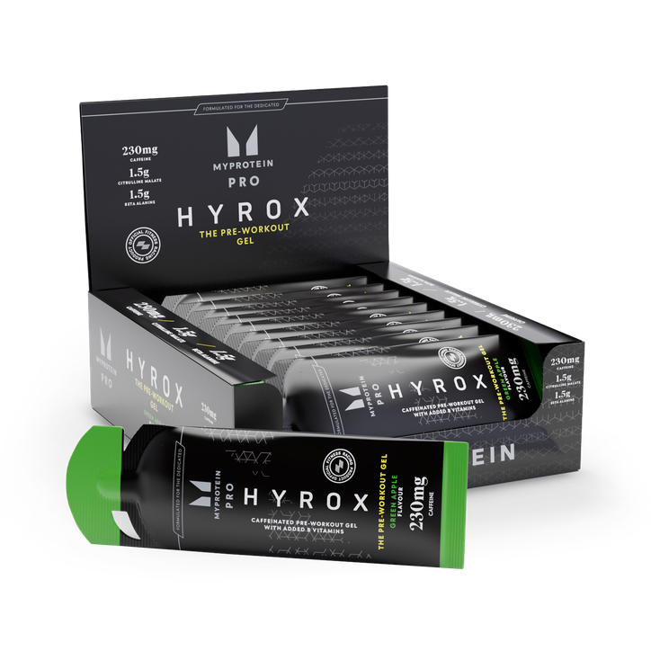 Myprotein Pro x Hyrox THE Pre Workout Gel Green Apple 48ml image 2