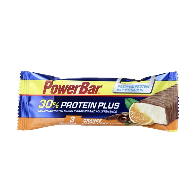 PowerBar ProteinPlus 30% Protein Bar Orange Jaffa Cake 55g image 1