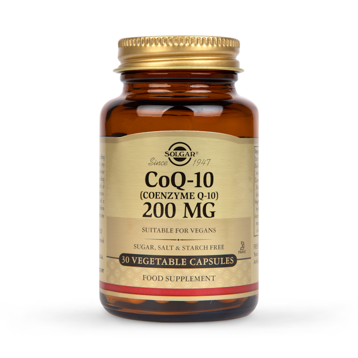 Solgar CoQ-10 200mg 30 Vegi Capsules image 1