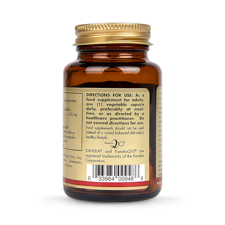 Solgar CoQ-10 200mg 30 Vegi Capsules image 3