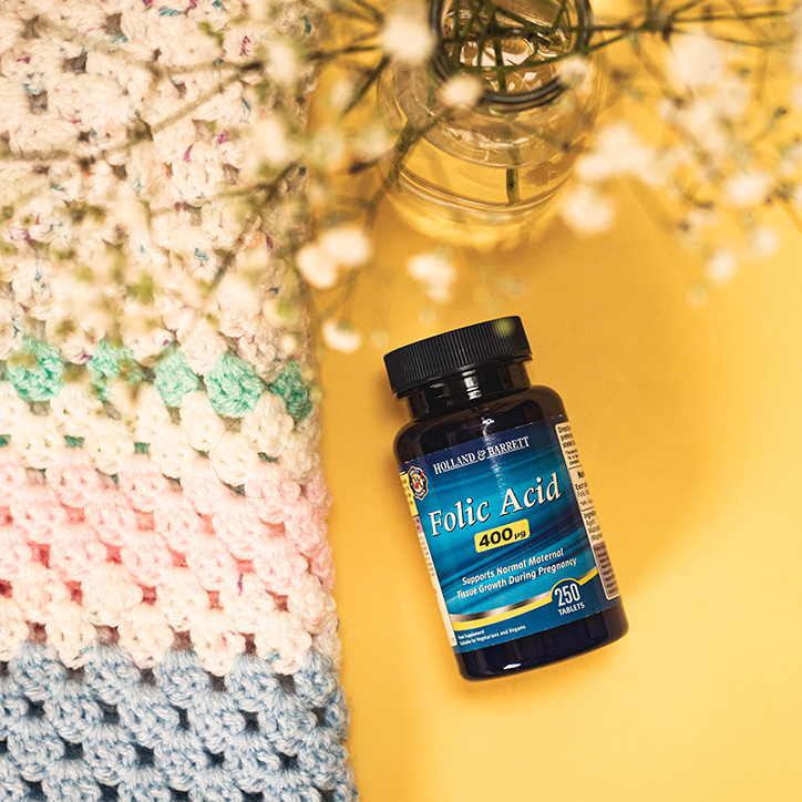 H&B Folic Acid Tablets 400ug Holland & Barrett