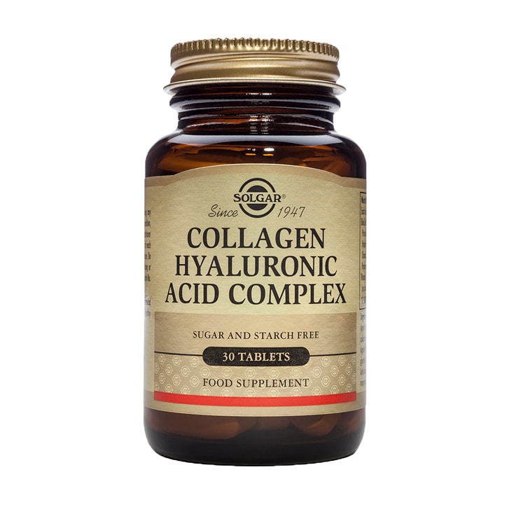 Solgar Collagen Hyaluronic Acid Complex 30 Tablets image 1