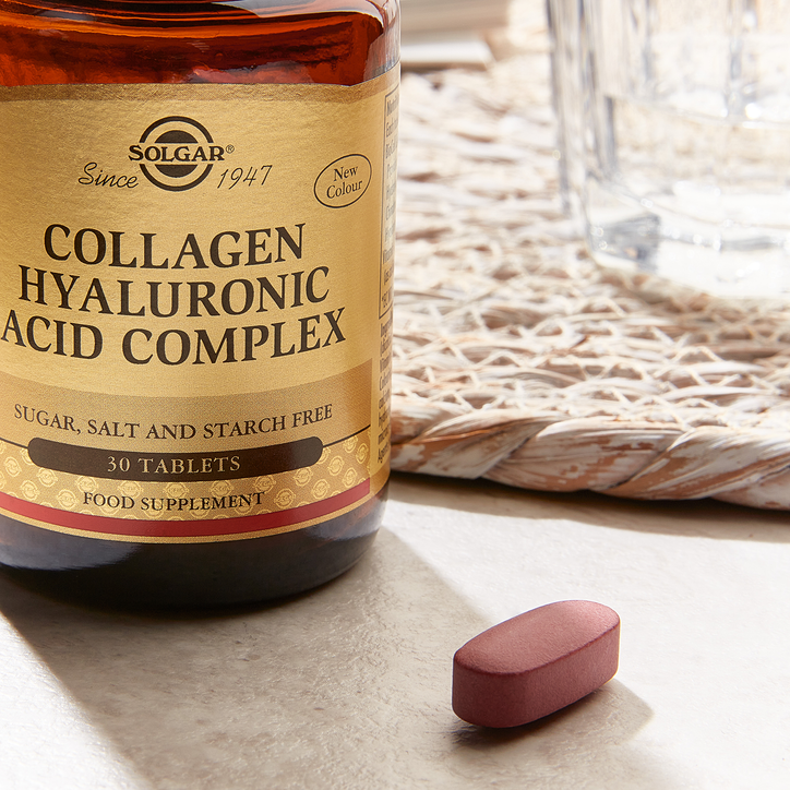 Solgar Collagen Hyaluronic Acid Complex 30 Tablets image 3