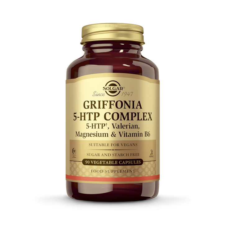 Solgar Griffonia 5-HTP Complex 90 Vegetable Capsules image 1