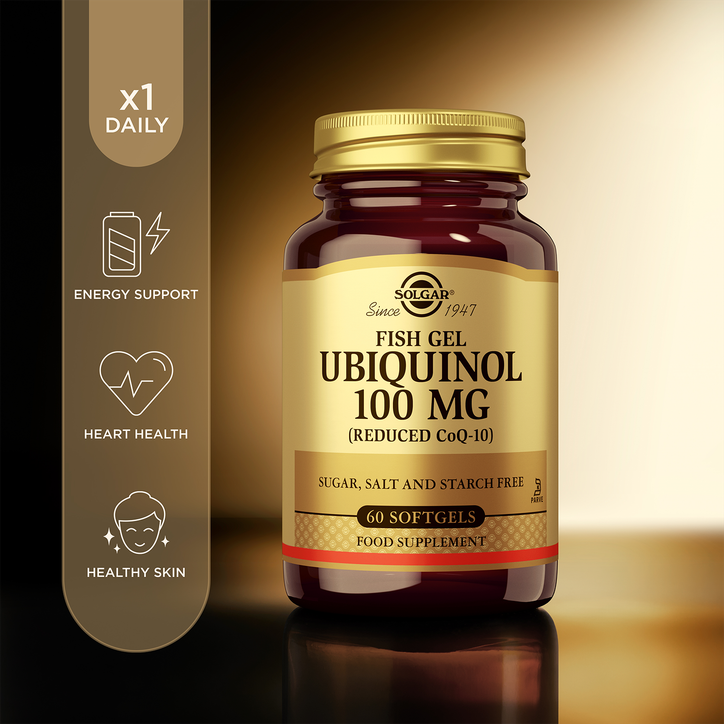 Solgar Ubiquinol 100mg 50 Softgels image 2