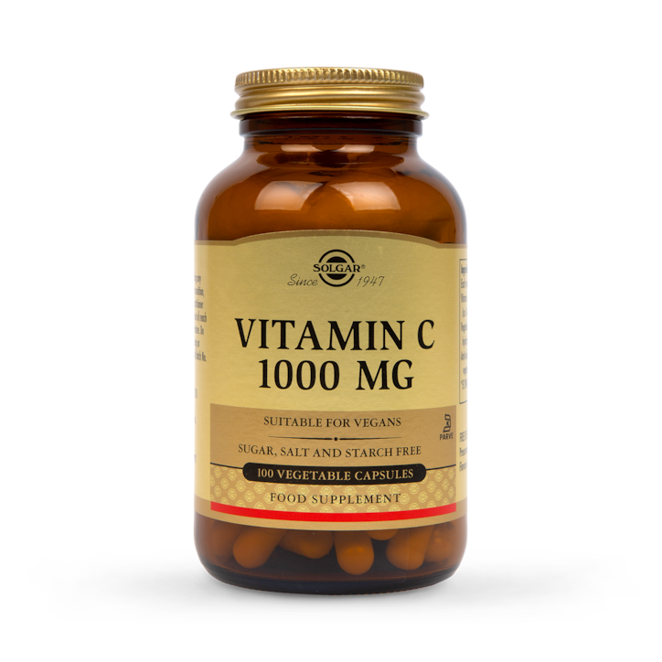 Solgar Vitamin C 1000mg 100 Vegi Capsules image 1