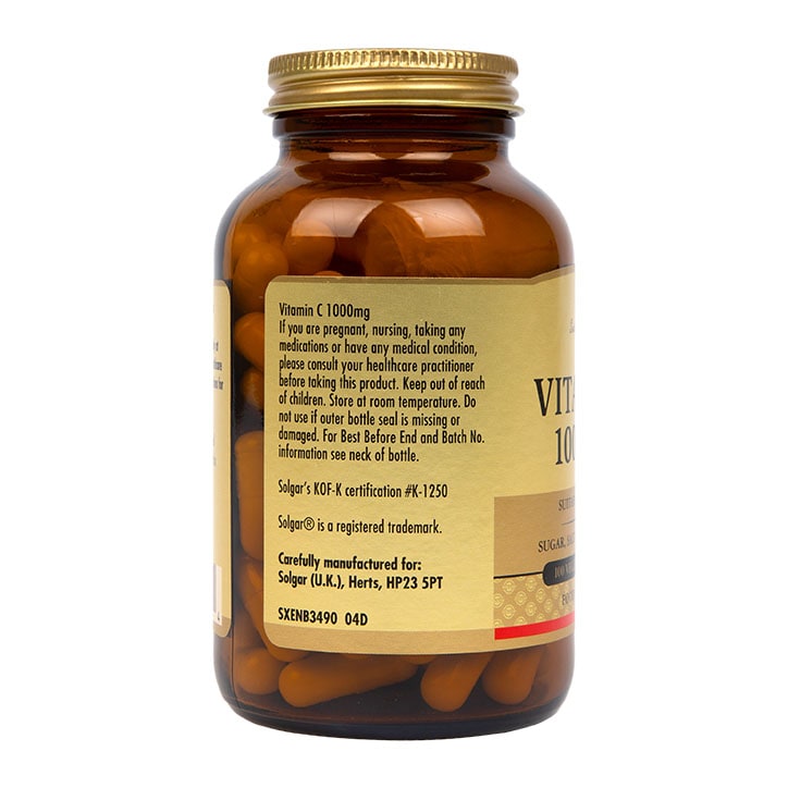 Solgar Vitamin C 1000mg 100 Vegi Capsules-2