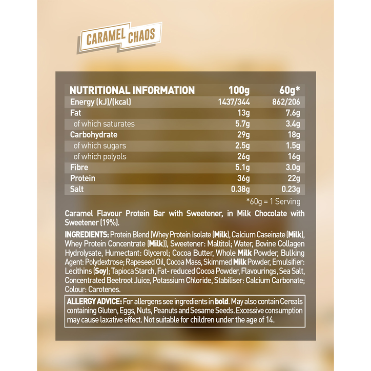 Grenade Caramel Chaos Protein Bars 12x 60g image 7