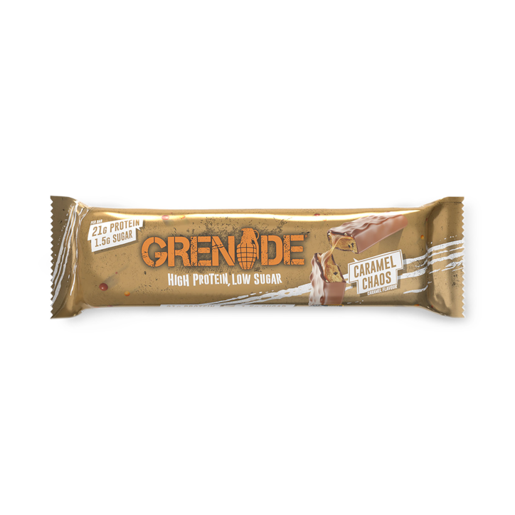 Grenade Caramel Chaos Protein Bar 60g image 1