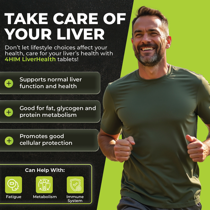 4Him Liverhealth  Liver Support 60 Vegan Tablets image 2