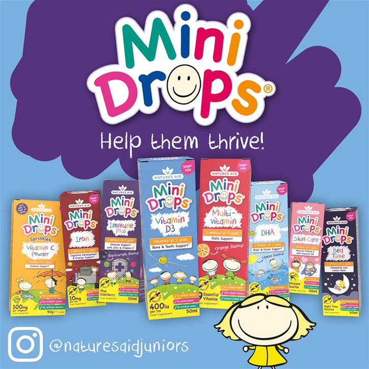 Nature's Aid DHA Drops Lemon 50ml image 4