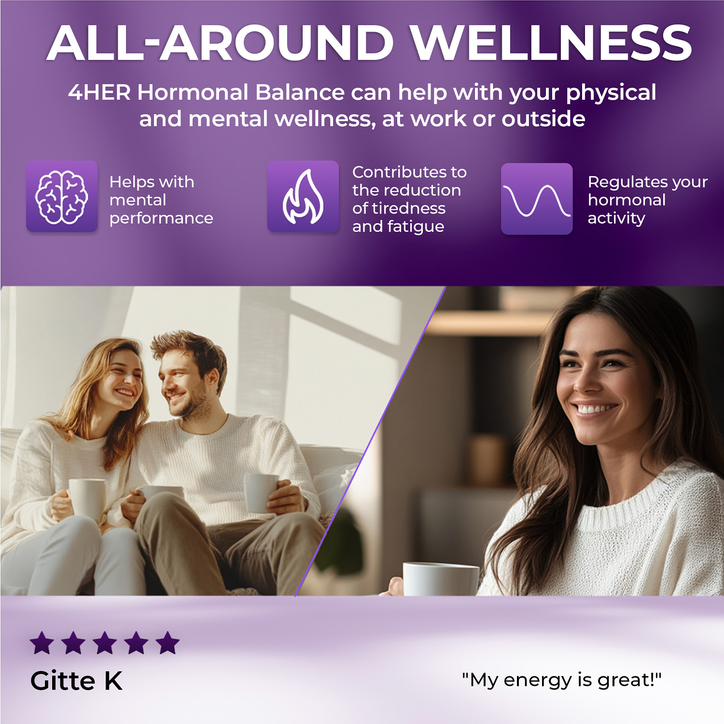 4Her Hormonal Balance For Women 60 Vegan Tablets image 4