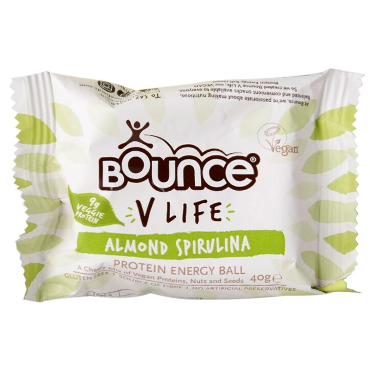 Bounce V Life Almond and Spirulina 40g image 1