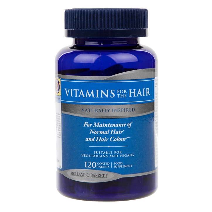 Holland & Barrett Vitamins for the Hair 60 Caplets | Holland & Barrett