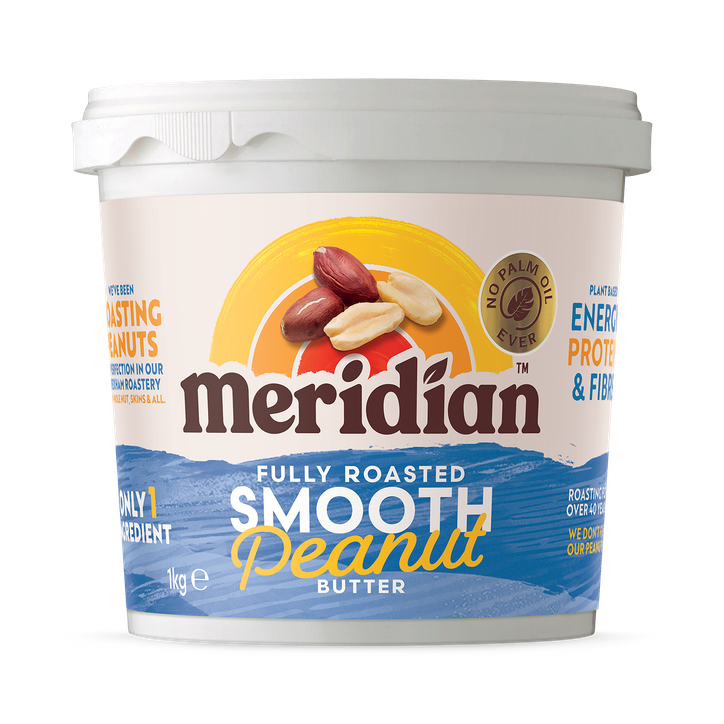 Meridian Natural Smooth Peanut Butter 1kg image 1